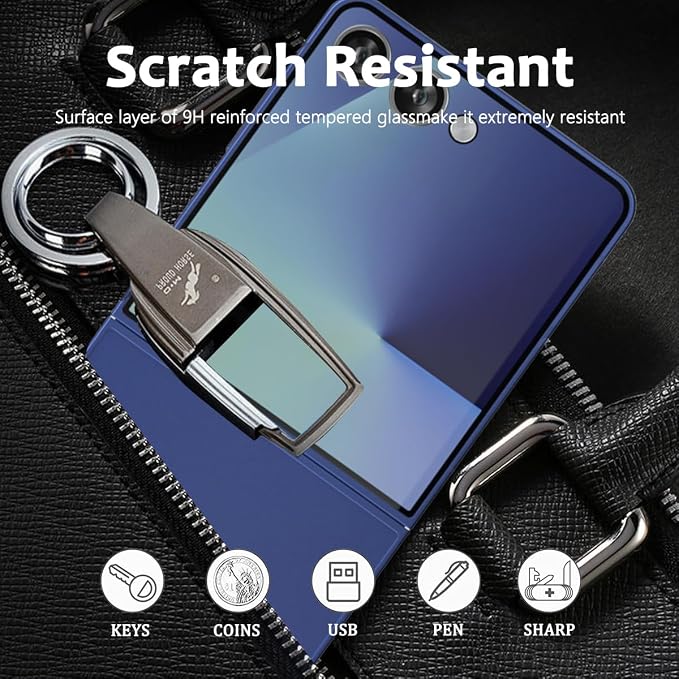 Compatible with Samsung Galaxy Z Flip 7 Back screen protector Tempered Glass 3 - Image 3