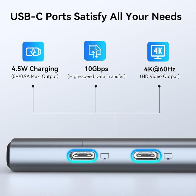 LIONWEI USB C Splitter Dual Monitors - Image 7