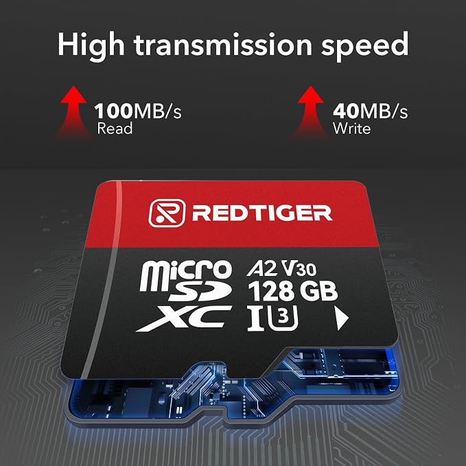 REDTIGER High Speed 128GB Micro SD Card - Image 4