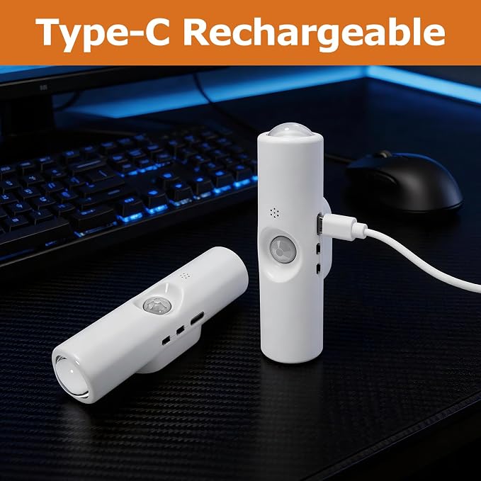 STHF 4 Pack Rechargeable Smart LED Motion Sensor Ambient Light, Auto-On - Image 6