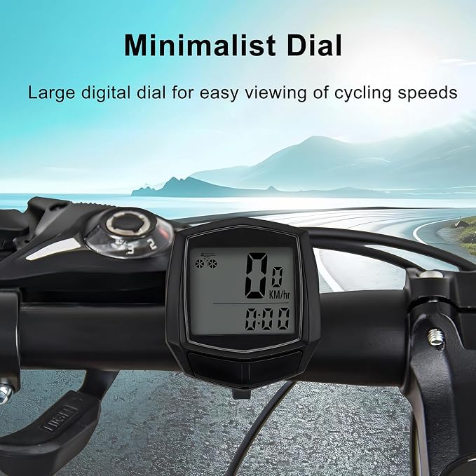 Bike Computer, Bike Speedometer and Bicycle Odometer Waterproof Cycling/Cycle - Image 5