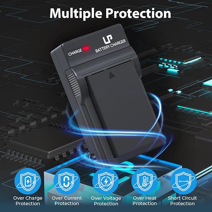 LP EN-EL9 EN EL9a Battery Charger Pack, D5000 Digital SLR - Image 3