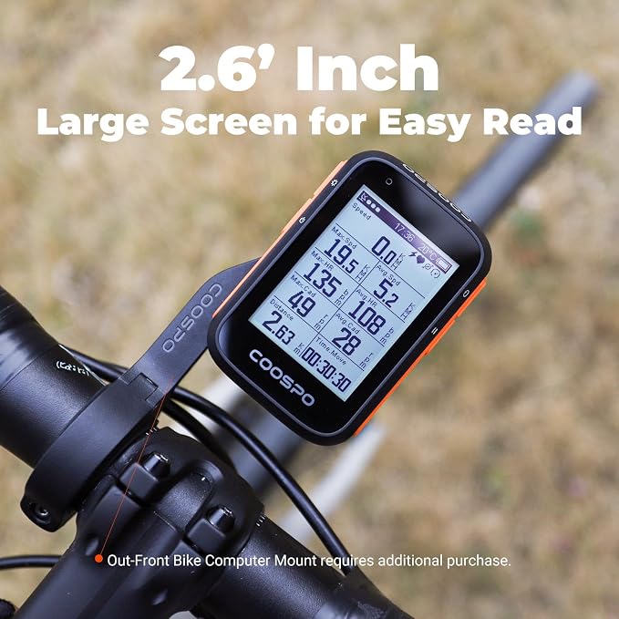 COOSPO Bike Computer Wireless GPS, Bike Speedometer - Image 8