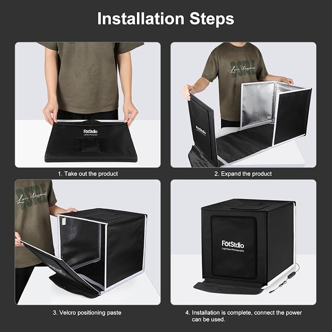 16x16 Inch Photo Studio Light Box Photography - Image 6