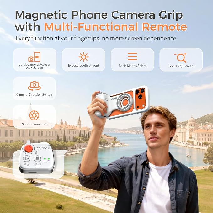 COMITOK iPhone Pro Max Camera Grip MOCA ARCO - Image 9