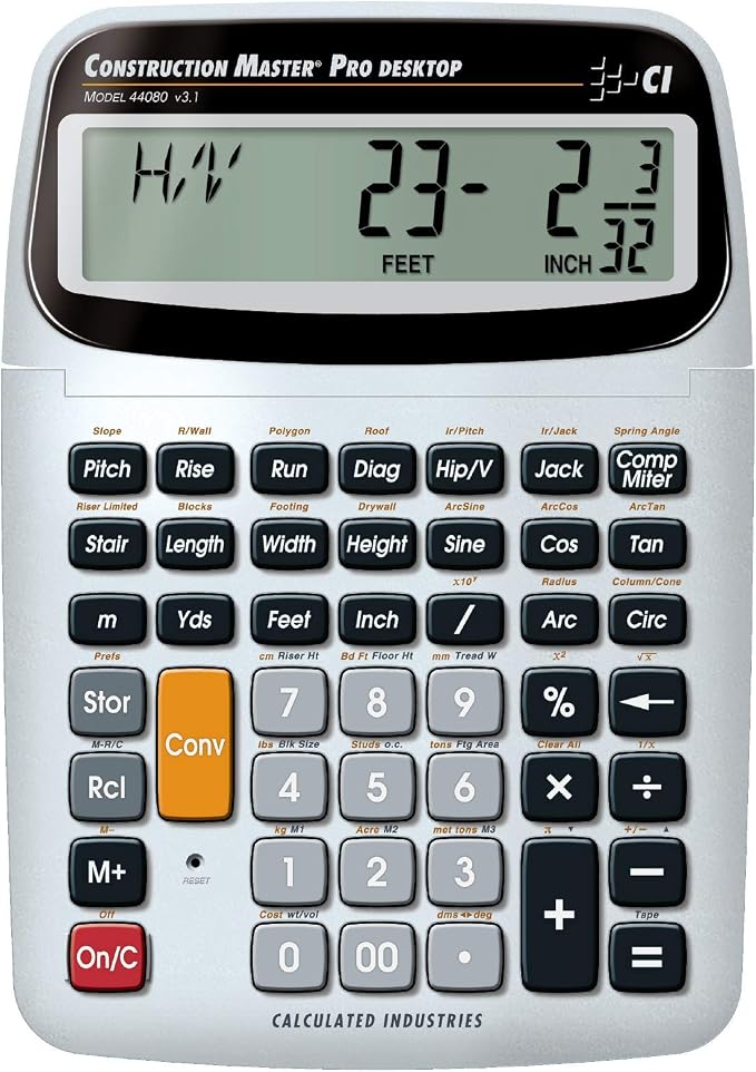 Calculated Industries 44080 Construction Master Pro-Desktop Advanced - Image 2