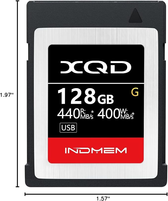 INDMEM XQD 128GB Memory Cards, 5X Tough MLC XQD Flash Memory Cards High Speed G - Image 8