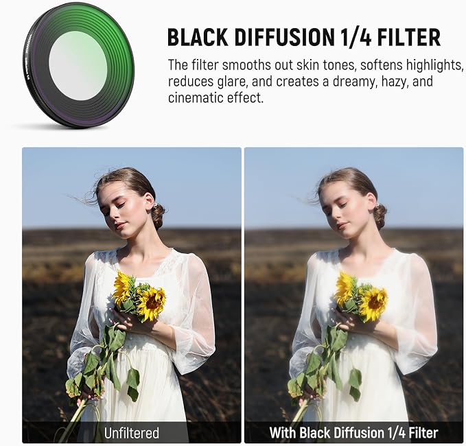 NEEWER Black Diffusion 1/4 Filter - Image 3