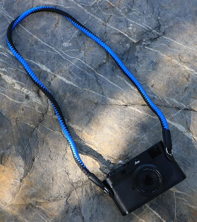 Paracord Woven Camera Neck Shoulder Strap Belt Hand Compatible - Image 2