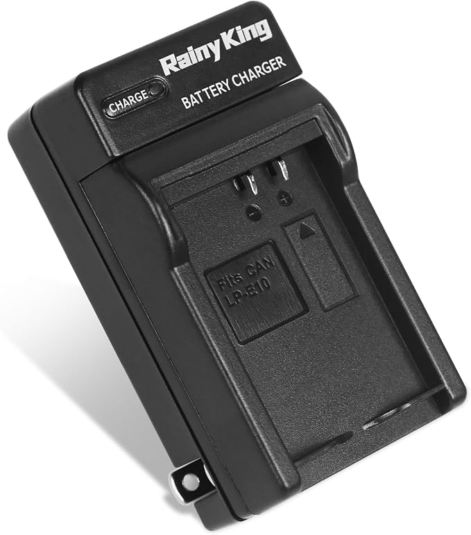 LP-E10 Battery Charger for Canon EOS Rebel T3, Kiss X50 by Rainy+King