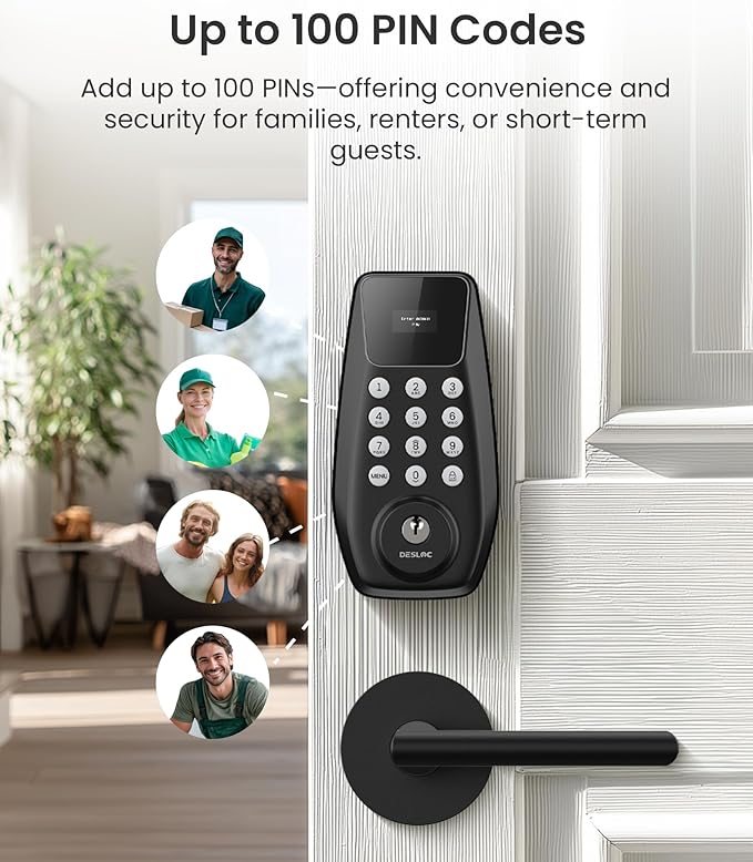 DESLOC C100 Keyless Entry Door Lock - Image 2