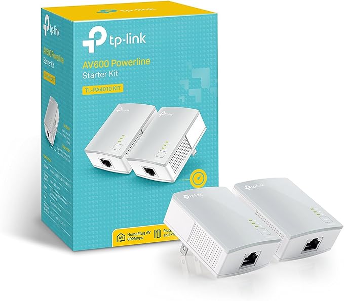 TP-Link AV600 Powerline Ethernet Adapter Kit - Image 2