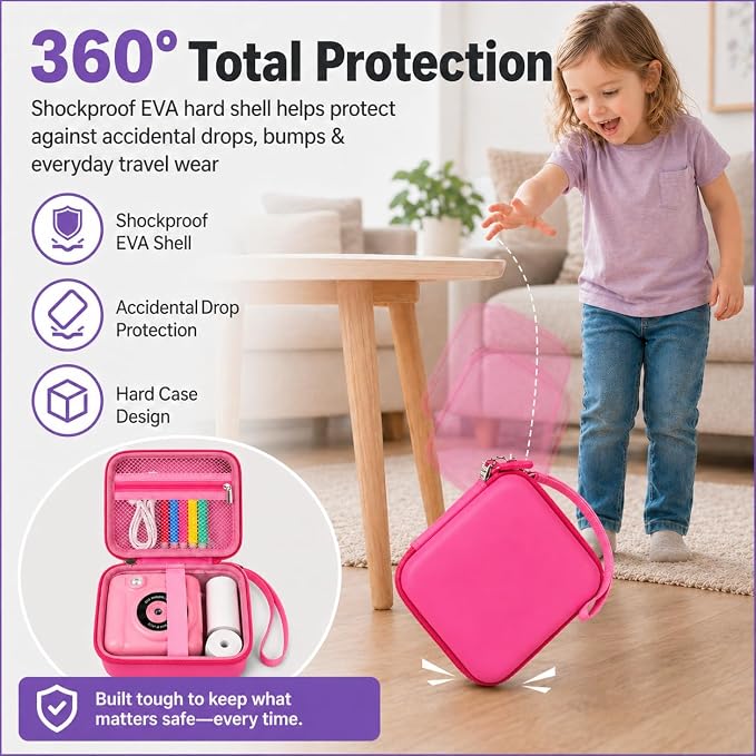 PAIYULE Kids Instant Print Camera Case Compatible - Image 4
