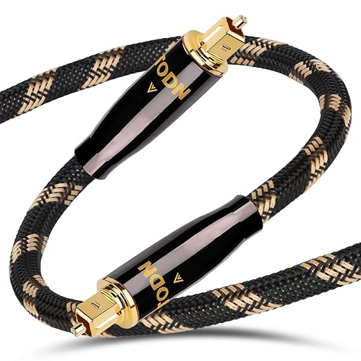 TODN Optical Audio Cable Digital Fiber Optic Toslink S/PDIF Cable Surround by TODNAudio