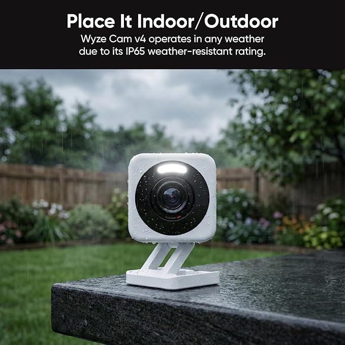 WYZE Cam v4, 2.5K AI Security Camera, Indoor/Outdoor Cameras - Image 5