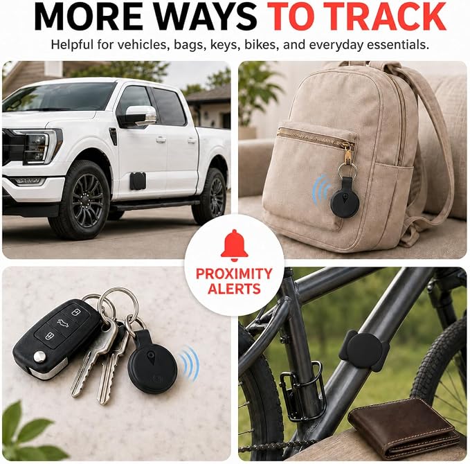 GPS Tracker for Vehicles, No Monthly Fee or SIM Card Needed, Magnetic GPS - Image 6