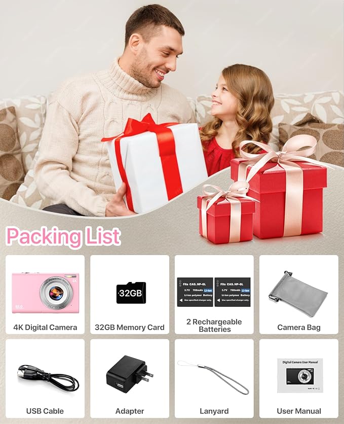 Digital Camera, 4K Vlogging Camera - Image 8
