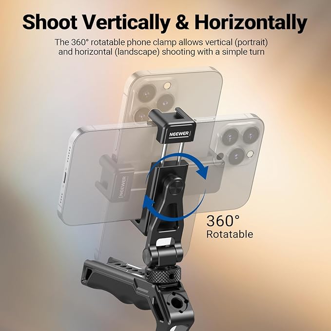 NEEWER Metal Phone Tripod Mount - Image 4