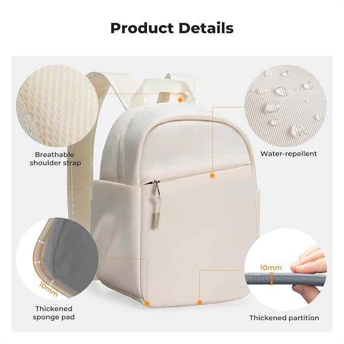 K&F CONCEPT Camera Backpack, Lightweight Camera Bag - Image 6