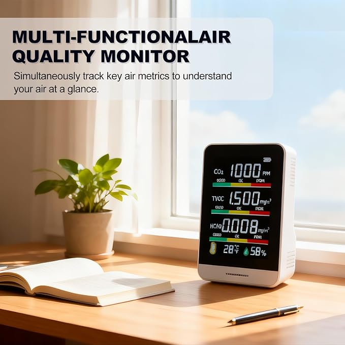 8-in-1 Air Quality Monitor | - Image 2