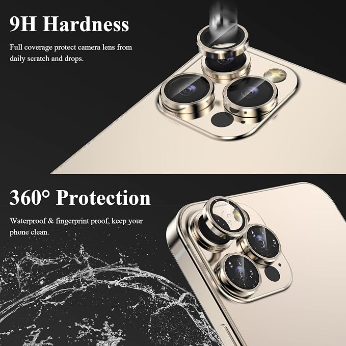 YWXTW Designed for iPhone 14 Pro Max Camera Lens Protector, for iPhone 14 Pro - Image 3