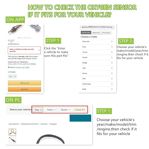 234-5010 O2 Oxygen Sensor Air Fuel Ratio Upstream Compatible - Image 7