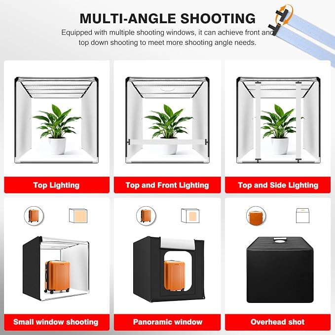 Photo Light Box, 39 inch Photography Light Box - Image 6