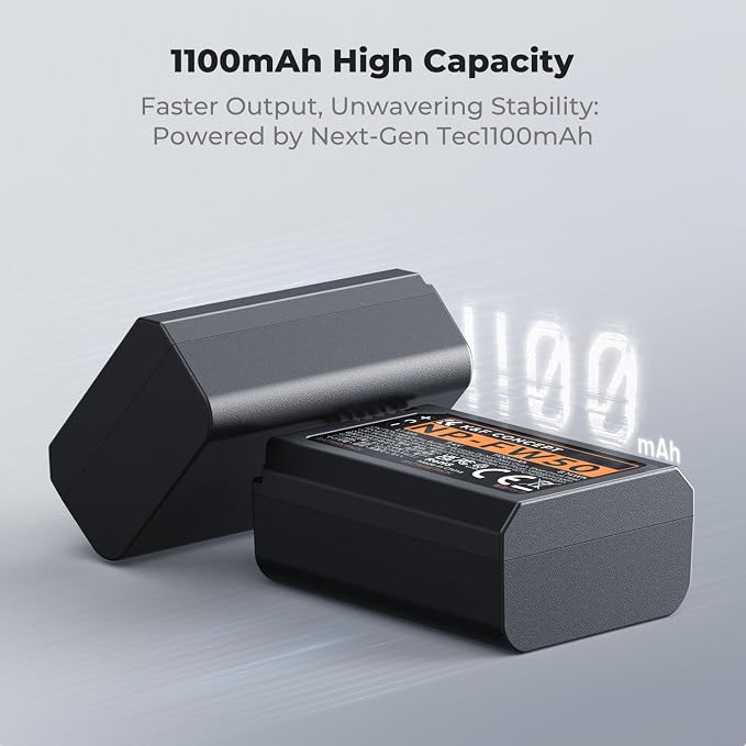 K&F Concept NP-FW50 Battery and Dual Slot Charger - Image 3