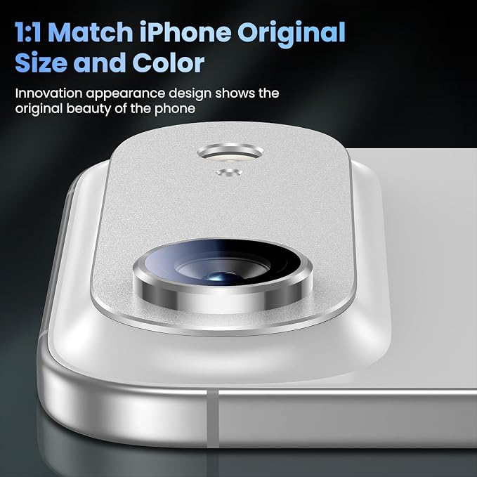 Uyiton Compatible with iPhone Air Camera Lens Protector - Image 5