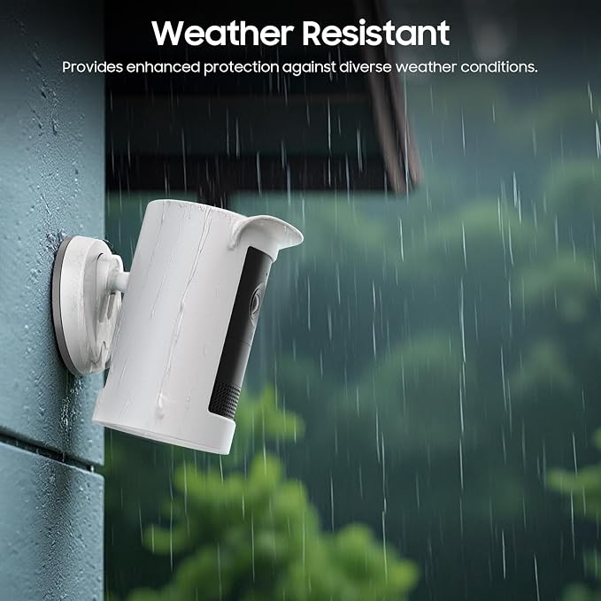 Fintie Silicone Case for Ring Outdoor Cam Plus, Soft Silicone Weather Resistant - Image 3