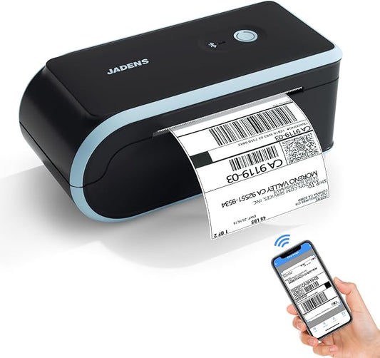 JADENS Bluetooth Thermal Label Printer, Wireless by JADENS