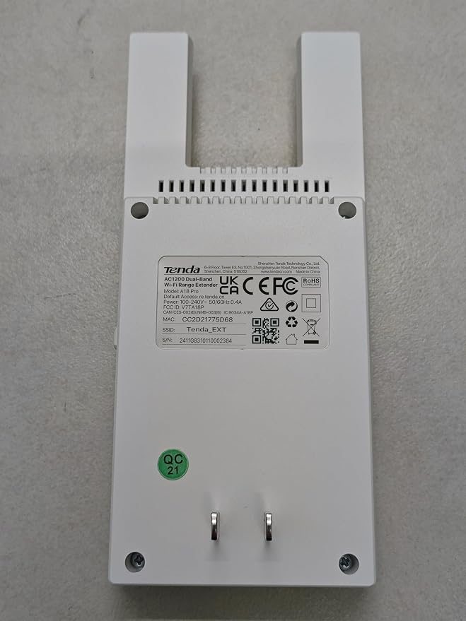 Tenda WiFi Range Extender AC1200 - Image 10