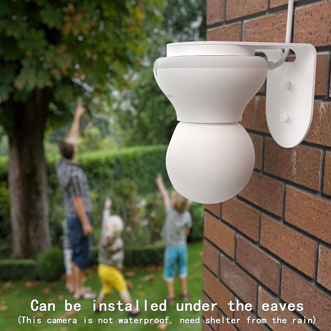 Zwolf Metal Wall Mount for Blurams Security Camera, Upside Down or Upright on - Image 5