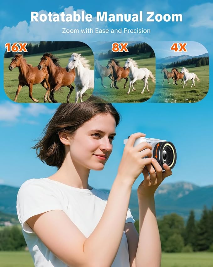 W & O Digital Camera for Teens, Kids Digital Camera - Image 6