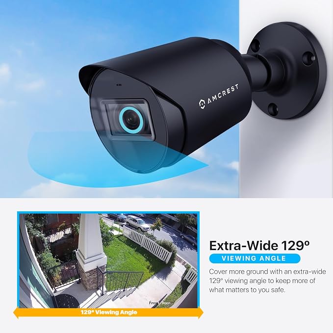 Amcrest Full HD 1080P Bullet Outdoor Security Camera, 2-Megapixel, 98ft Night - Image 4