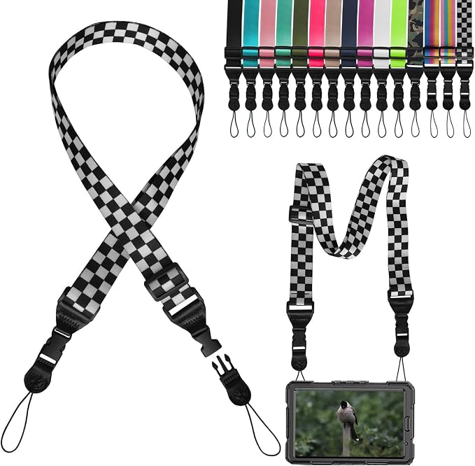 Adjustable iPad Strap:Comfortable Nylon Neck Strap Lanyard by Gowjaw