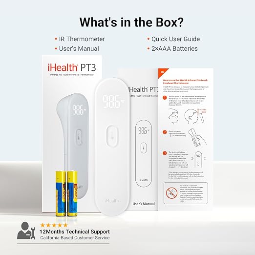iHealth No-Touch Forehead Thermometer - Image 8