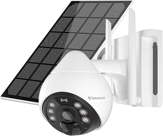 VSTARCAM 4G LTE Cellular Security Camera Wireless Outdoor, 3MP Solar Powered by VSTARCAM