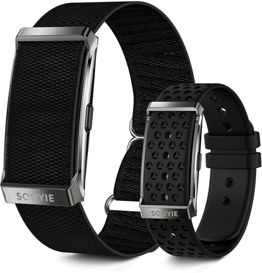 Smart Bracelet for Men Women, Health Activity Fitness Trackers, 24H Sleep by SOUYIE