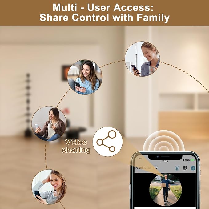 Doorbell Camera Wireless, 2K FHD Head-to-Toe Video, no Subscription, Two-Way - Image 7