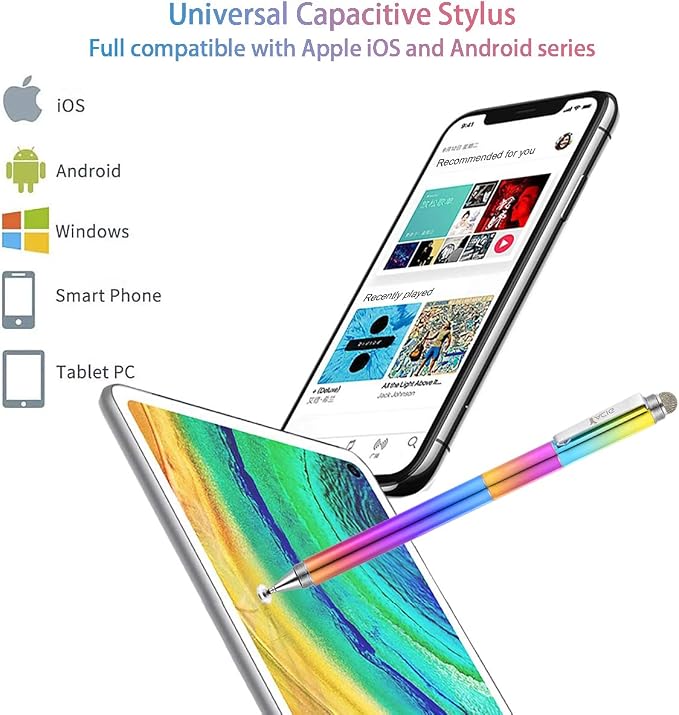 Capacitive Stylus Pen, 4-in-1 High Sensitivity and Precision Touch Screen - Image 6