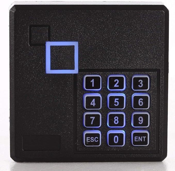 4 Doors RFID/Password Door Lock System Smart Access Control Keyless Entry - Image 4