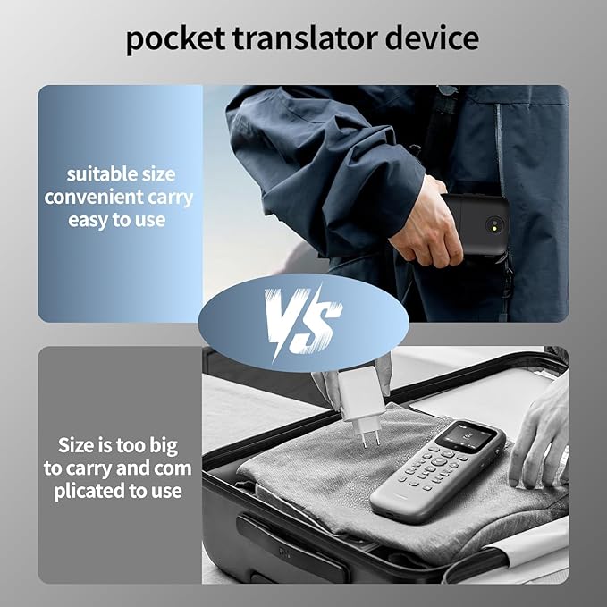 AI Language Translator Device, 2026 Upgraded Translator No WiFi Needed - Image 6