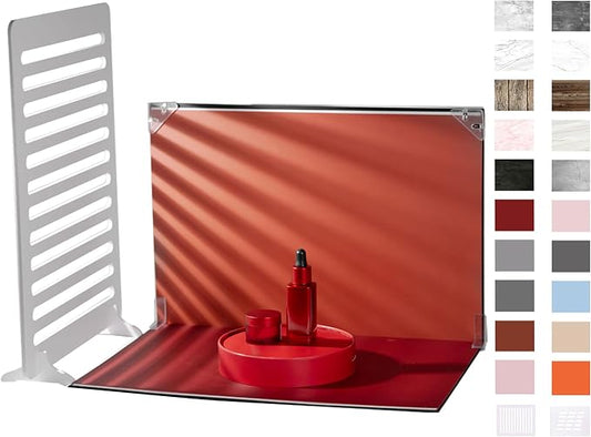 10Pcs 20Patterns Product Photography Backdrops Kit, Photo Backdrop Board by BYSTONE