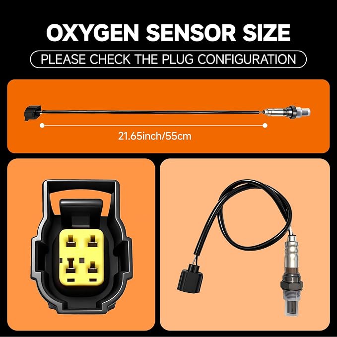 " VEIFNIY Upstream & Downstream Oxygen Sensor Set|Direct Replacement - Image 3