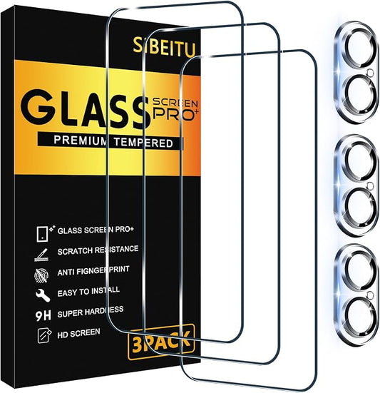 SIBEITU 3 Pack Screen Protector by SIBEITU