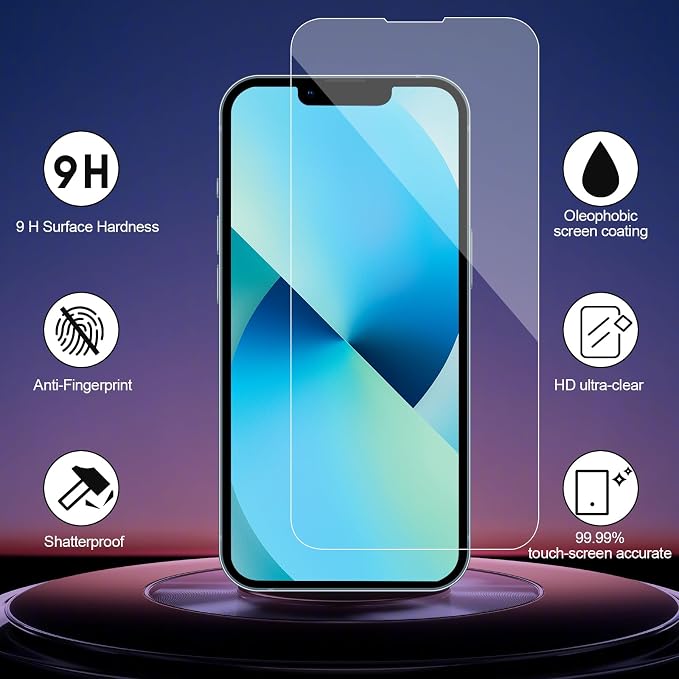 [3+3 Pack Glass Screen Protector - Image 2