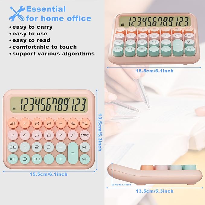 DECKLIT Battery Desk Calculator - Image 2
