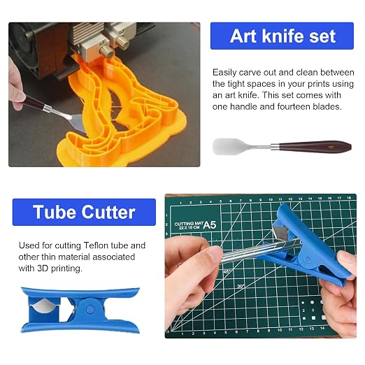 KuanStore 3D Printer Tools Kit, 3D Printing Accessory - Image 5
