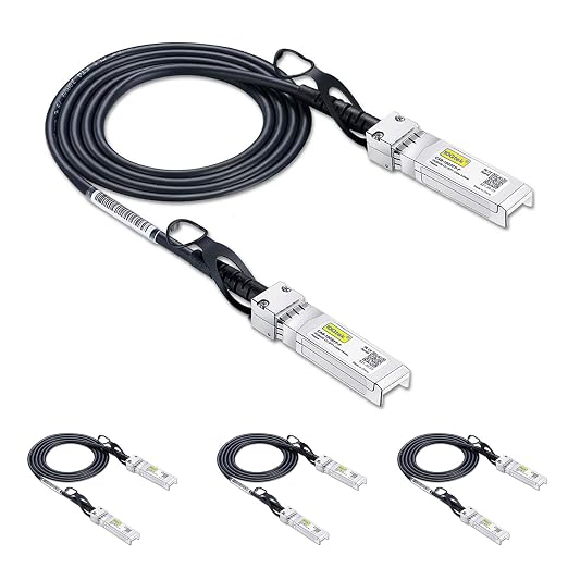 10G SFP+ DAC Twinax Cable, SFP+ to SFP+ Direct Attach Copper Passive by 10Gtek